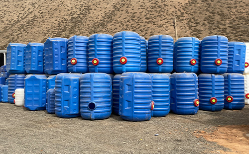 雨水收集与利用：万科华洁临洮塑料桶提供创新解决方案